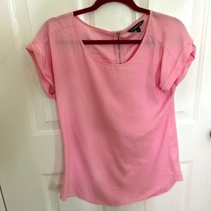 Women’s express pink dress top